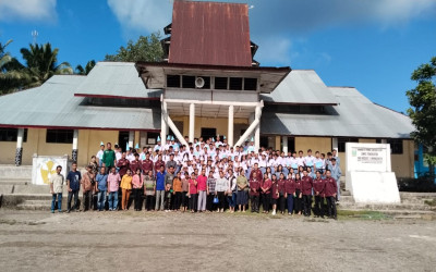 Masa Pengenalan Lingkungan Satuan Pendidikan (MPLS) dan Pemilihan Putra-Putri MOS 2025/2026 SMK Negeri 1 Amandraya.